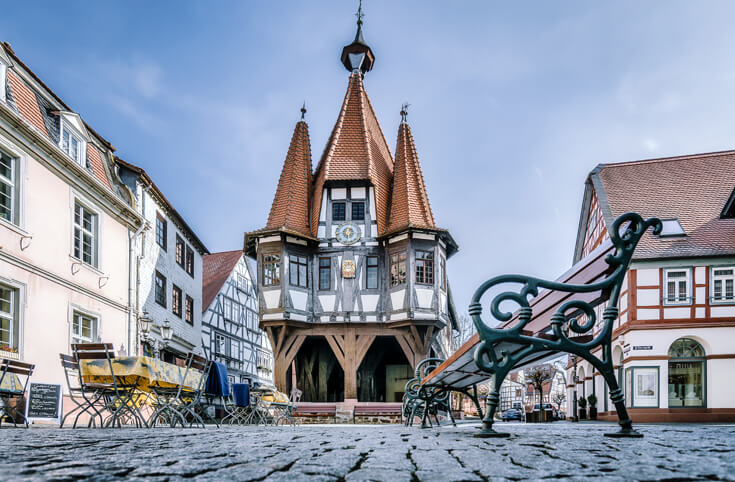 Foto (Michelstadt Rathaus 1484)